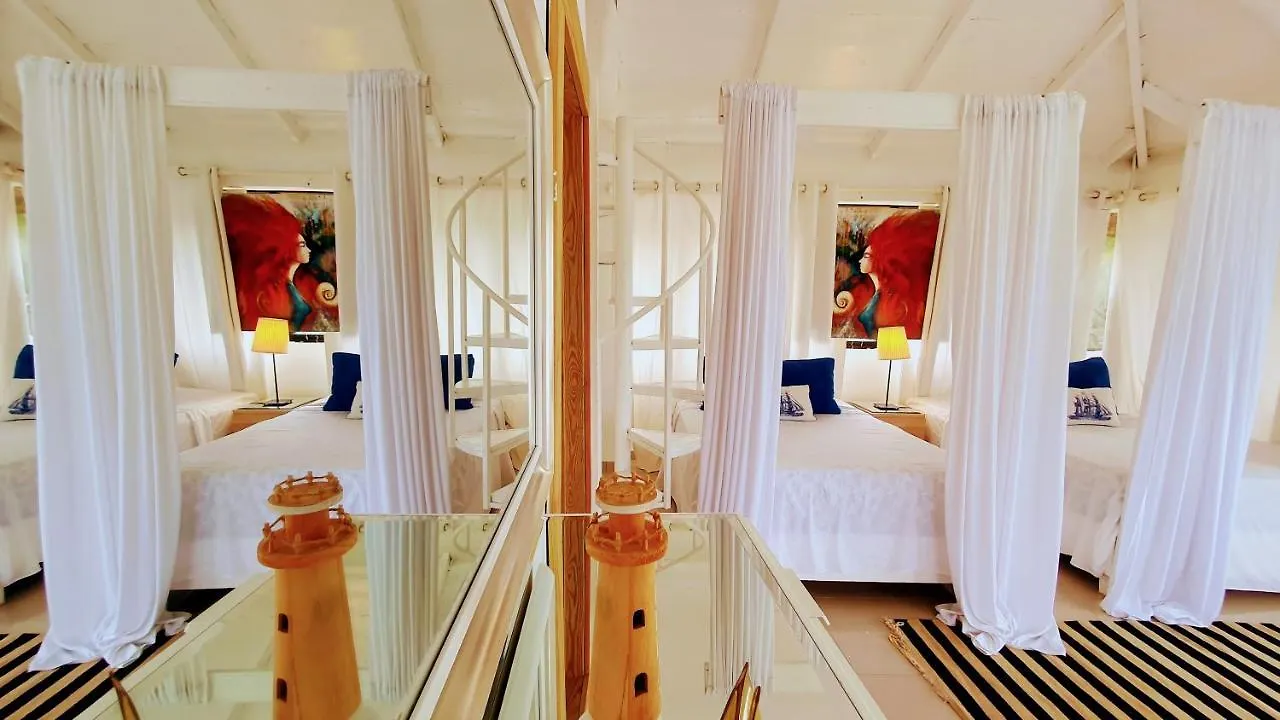 호텔 Bluemare Ecohotel Frente A La Playa Ensendada 푼타 루시아 도미니카 공화국