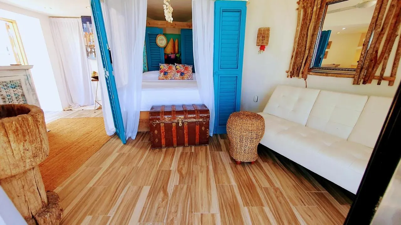 Bluemare Ecohotel Frente A La Playa Ensendada Punta Rucia Hotel